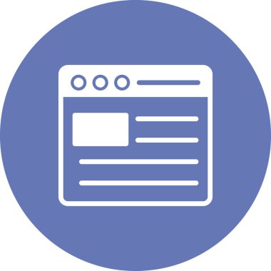 Web abonelik simgesi, vektör illüstrasyonu