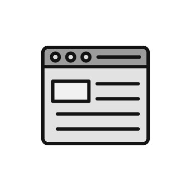 Web abonelik simgesi, vektör illüstrasyonu