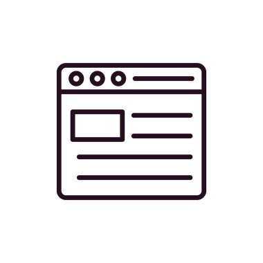 Web abonelik simgesi, vektör illüstrasyonu