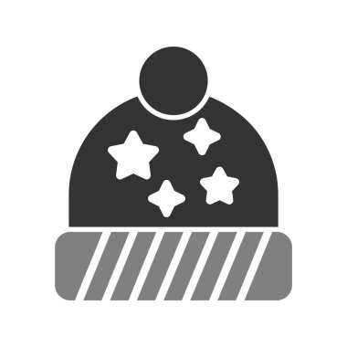  Şapka simgesi vektör illüstrasyonu