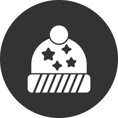  Şapka simgesi vektör illüstrasyonu