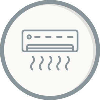 Klima satırı vektör simgesi