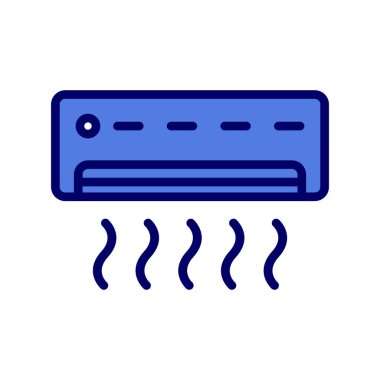 Klima satırı vektör simgesi