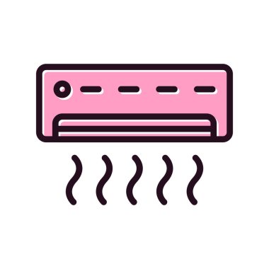 Klima satırı vektör simgesi