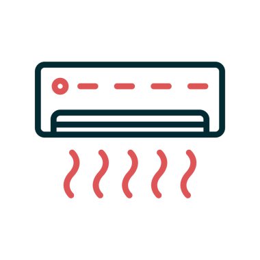 Klima satırı vektör simgesi