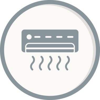 Klima satırı vektör simgesi