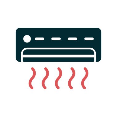 Klima satırı vektör simgesi