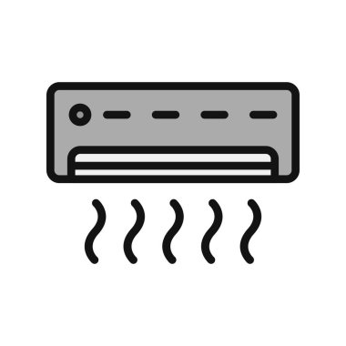 Klima satırı vektör simgesi