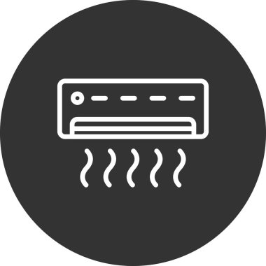 Klima satırı vektör simgesi