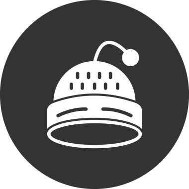 Beanie, ikon, vektör illüstrasyonu