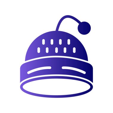 Beanie, ikon, vektör illüstrasyonu