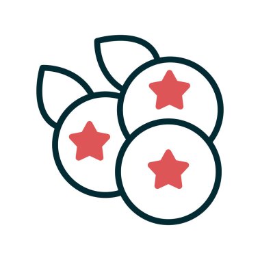 Gıda simgesinin vektör illüstrasyonu