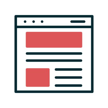 Blog kutsal kişilerin resmi, vektör çizim