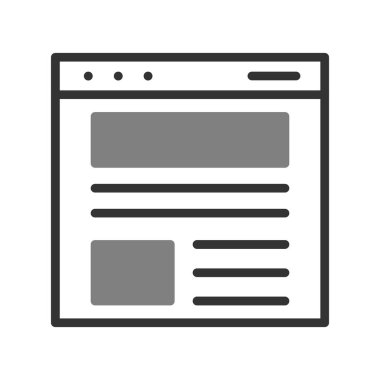 Blog kutsal kişilerin resmi, vektör çizim