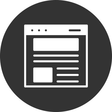 Blog kutsal kişilerin resmi, vektör çizim