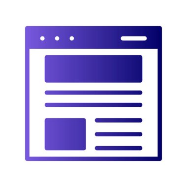 Blog kutsal kişilerin resmi, vektör çizim