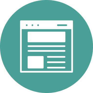 Blog kutsal kişilerin resmi, vektör çizim