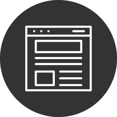 Blog kutsal kişilerin resmi, vektör çizim