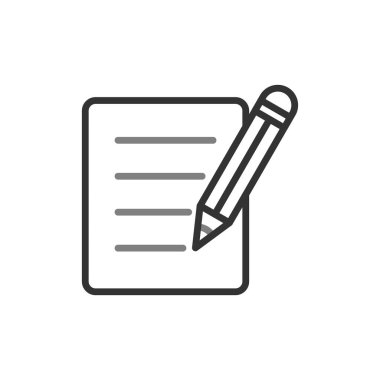 blog simgesi vektör illüstrasyonu