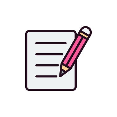 blog simgesi vektör illüstrasyonu