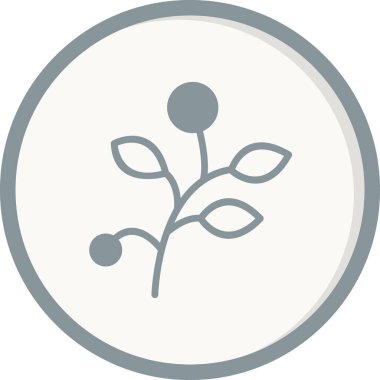 Şube simgesi, vektör çizimi