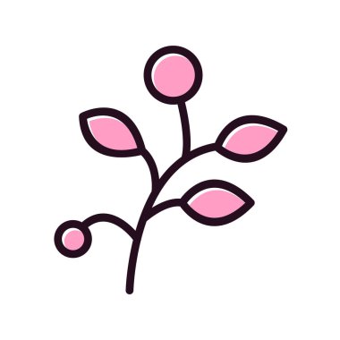 Şube simgesi, vektör çizimi