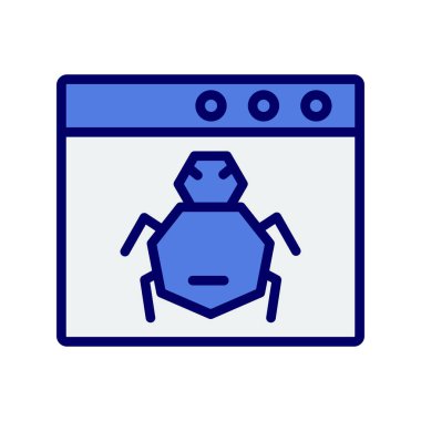 Web tasarım şablonu, vektör illüstrasyonu