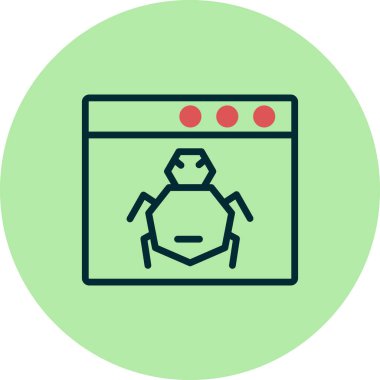 seo modern simgesinin vektör illüstrasyonu