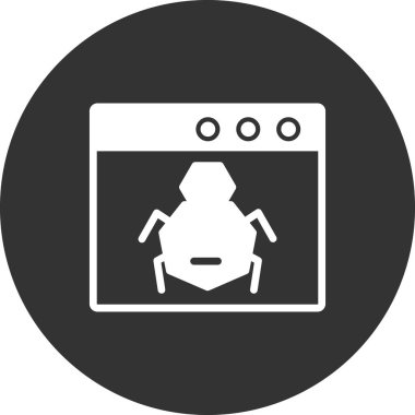 seo modern simgesinin vektör illüstrasyonu