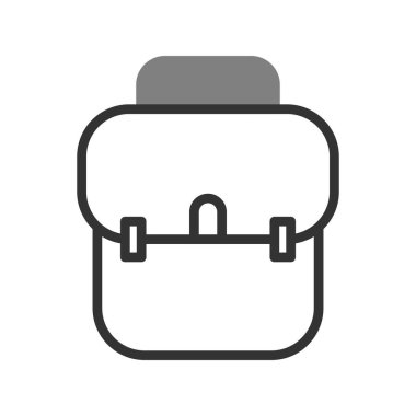 evrak çantası ikonu vektör illüstrasyonu