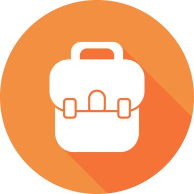 evrak çantası ikonu vektör illüstrasyonu