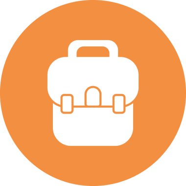 evrak çantası ikonu vektör illüstrasyonu