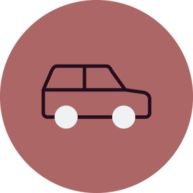 araba simgesi vektör logo tasarımı