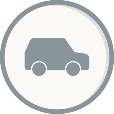 araba simgesi vektör logo tasarımı