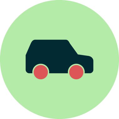 araba simgesi vektör logo tasarımı