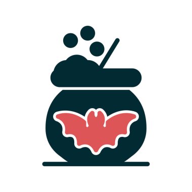 Kazan ikonu vektörü. İnce çizgi işareti. izole edilmiş sınır sembolü çizimi 