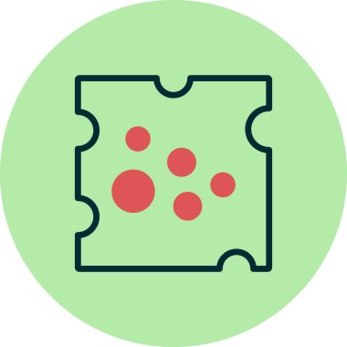 Konuşma balonu. Basit vektör illüstrasyonu