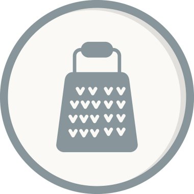 peynir rende kutsal kişilerin resmi, vektör çizim 