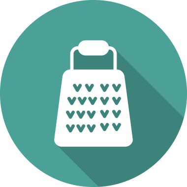 peynir rende kutsal kişilerin resmi, vektör çizim 