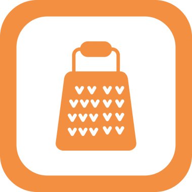 peynir rende kutsal kişilerin resmi, vektör çizim 