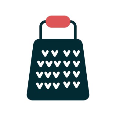 peynir rende kutsal kişilerin resmi, vektör çizim 