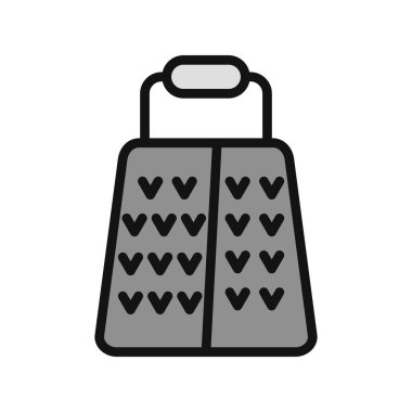 peynir rende kutsal kişilerin resmi, vektör çizim 