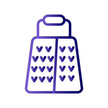 peynir rende kutsal kişilerin resmi, vektör çizim 