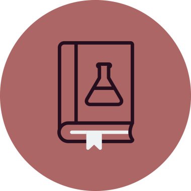 Kitap simgesi, modern vektör illüstrasyon tasarımı