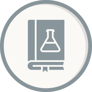 Kitap simgesi, modern vektör illüstrasyon tasarımı