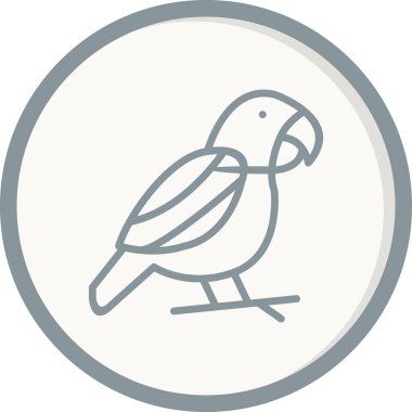 kuş ağı ikon vektör illüstrasyonu