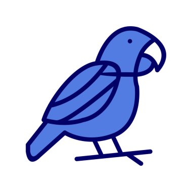 kuş ağı ikon vektör illüstrasyonu