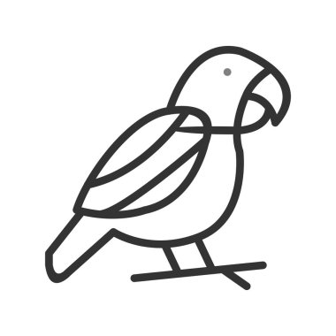 kuş ağı ikon vektör illüstrasyonu