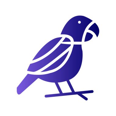 kuş ağı ikon vektör illüstrasyonu