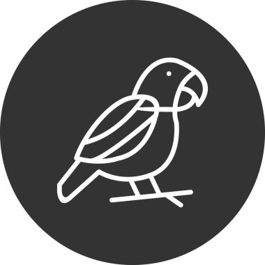 kuş ağı ikon vektör illüstrasyonu